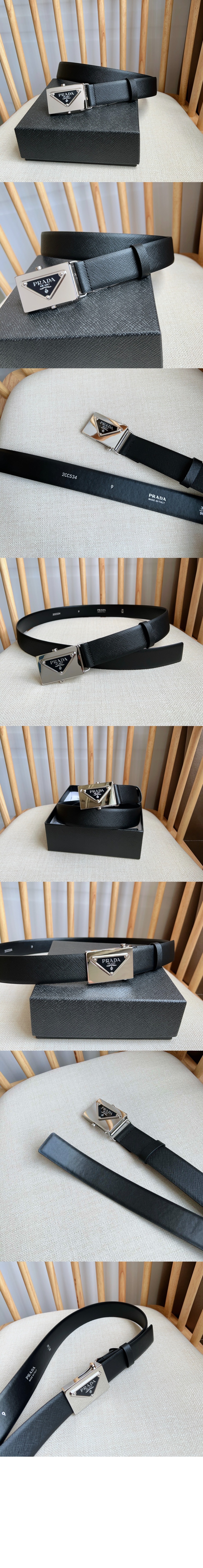 미러급레플리카사이트 | 명품레플리카 전문 쇼핑몰  | 하이퀄 - 사피아노 가죽 벨트 2CM256 &gt; 프라다