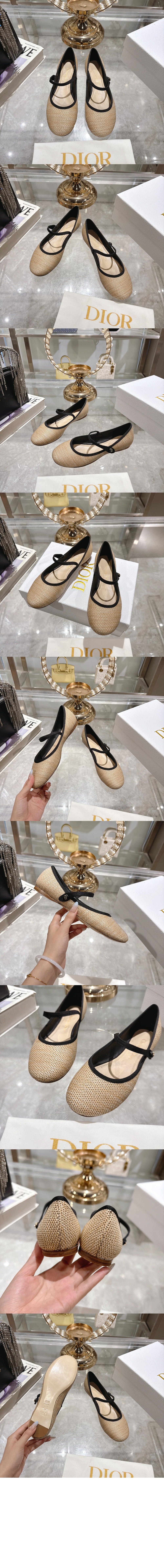 미러급레플리카사이트 | 명품레플리카 전문 쇼핑몰  | 하이퀄 - Lovely-D 발레 플랫 KCF02 &gt; 디올