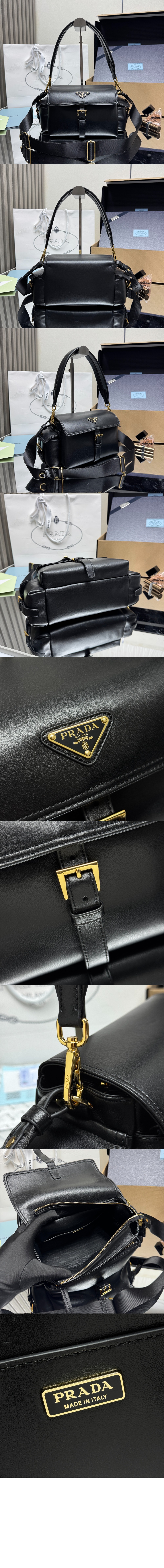 미러급레플리카사이트 | 명품레플리카 전문 쇼핑몰  | 하이퀄 - 익스플로어 미디엄 나파 가죽 숄더백 1BD394 &gt; 프라다