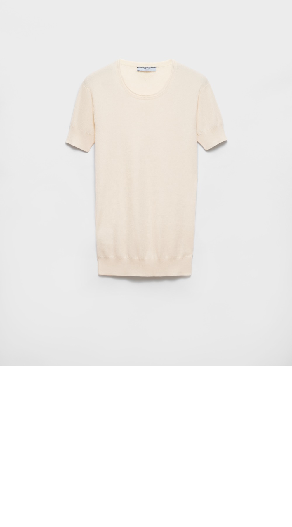 미러급레플리카사이트 | 명품레플리카 전문 쇼핑몰  | 하이퀄 - 실크와 코튼 크루넥 스웨터 &gt; 프라다