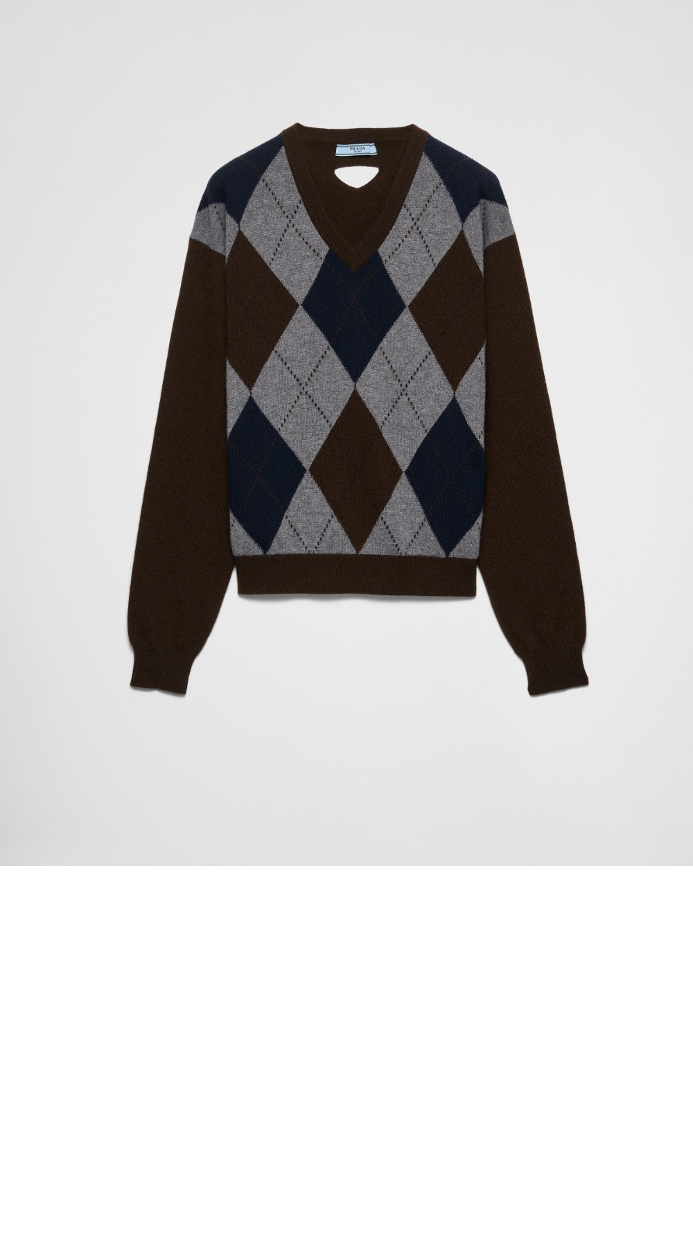 미러급레플리카사이트 | 명품레플리카 전문 쇼핑몰  | 하이퀄 - 브이넥 캐시미어 스웨터 &gt; 프라다