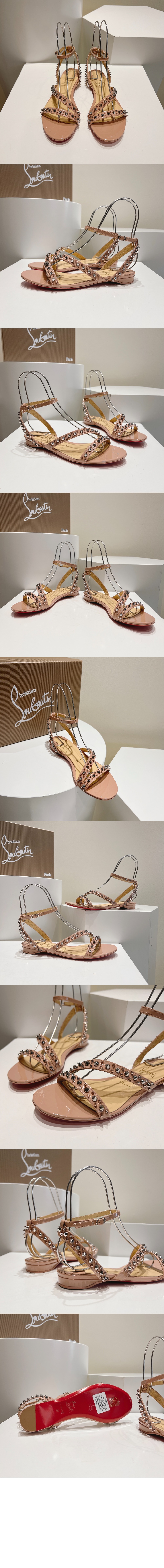 미러급레플리카사이트 | 명품레플리카 전문 쇼핑몰  | 하이퀄 - 스터드 플랫 샌들 3220806 &gt; 루부탱