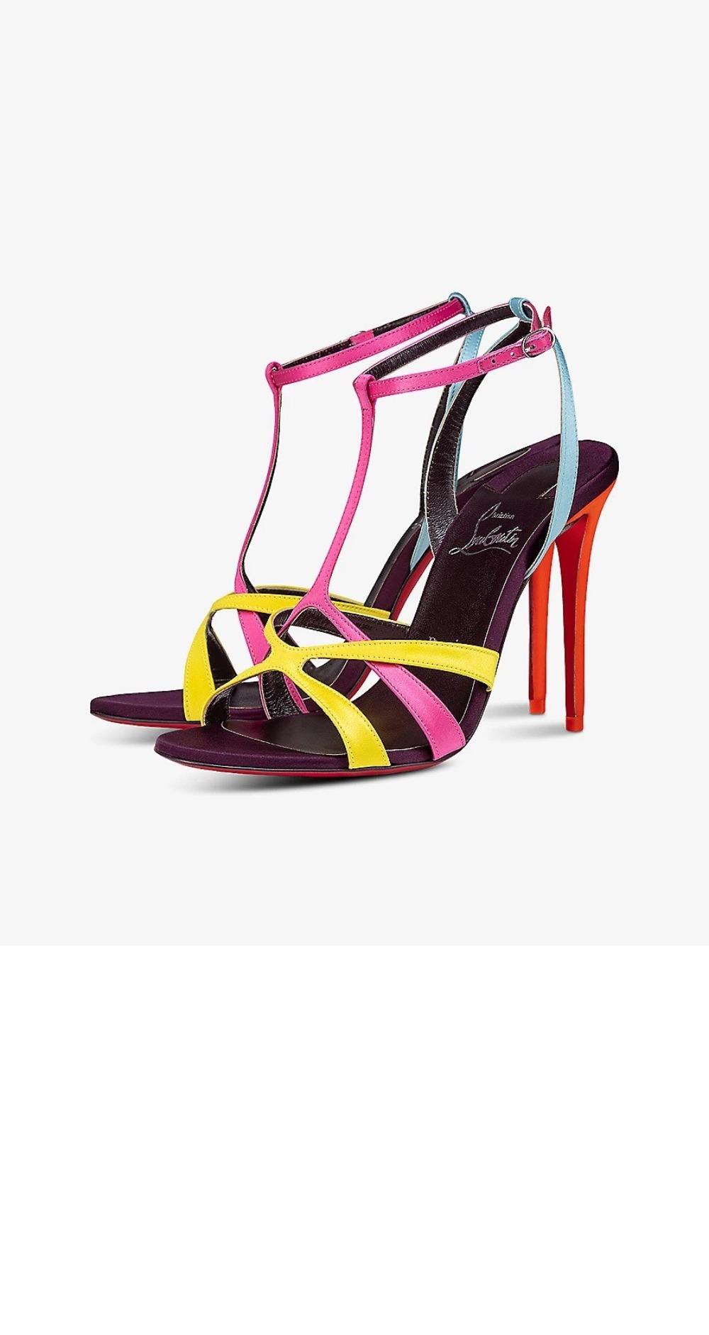 미러급레플리카사이트 | 명품레플리카 전문 쇼핑몰  | 하이퀄 - 실크 힐 샌들 1240553 &gt; 루부탱