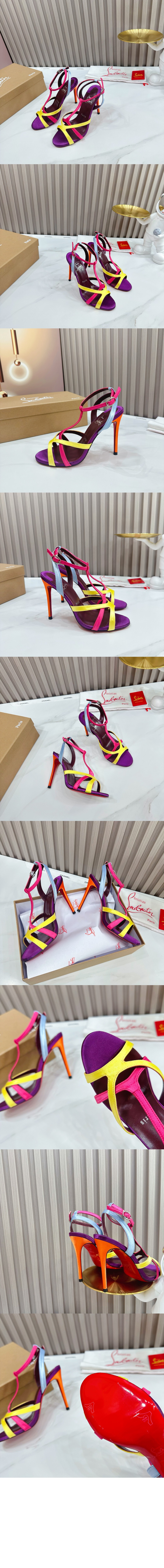 미러급레플리카사이트 | 명품레플리카 전문 쇼핑몰  | 하이퀄 - 실크 힐 샌들 1240553 &gt; 루부탱