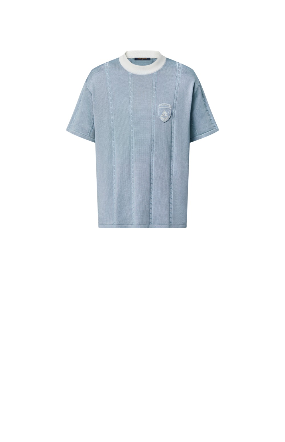 미러급레플리카사이트 | 명품레플리카 전문 쇼핑몰  | 하이퀄 - 실크 코튼 반팔 크루넥 &gt; 루이비통