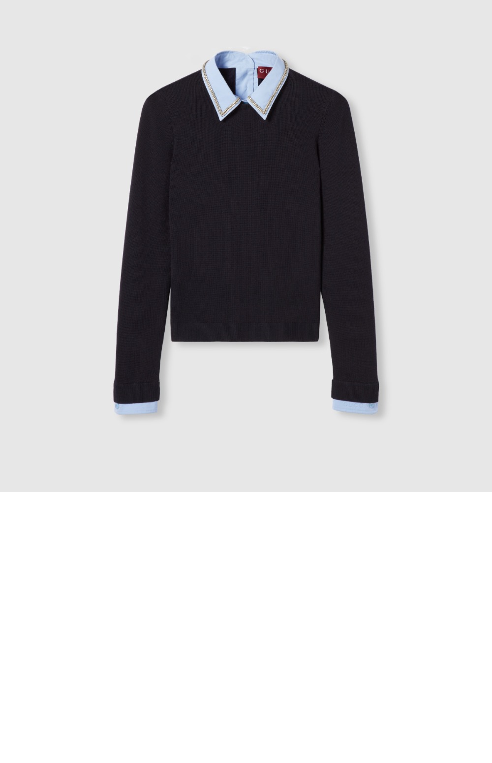 미러급레플리카사이트 | 명품레플리카 전문 쇼핑몰  | 하이퀄 - 자수가 있는 울 스웨터 &gt; 구찌