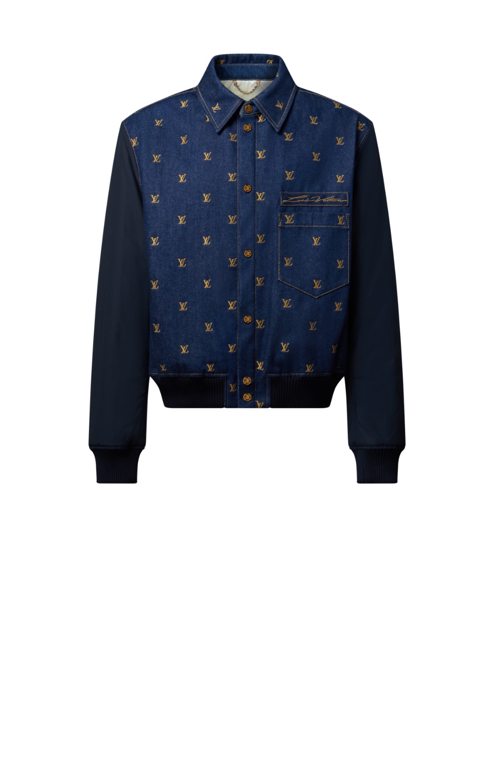 미러급레플리카사이트 | 명품레플리카 전문 쇼핑몰  | 하이퀄 - 업사이클 데님 바시티 재킷 &gt; 루이비통