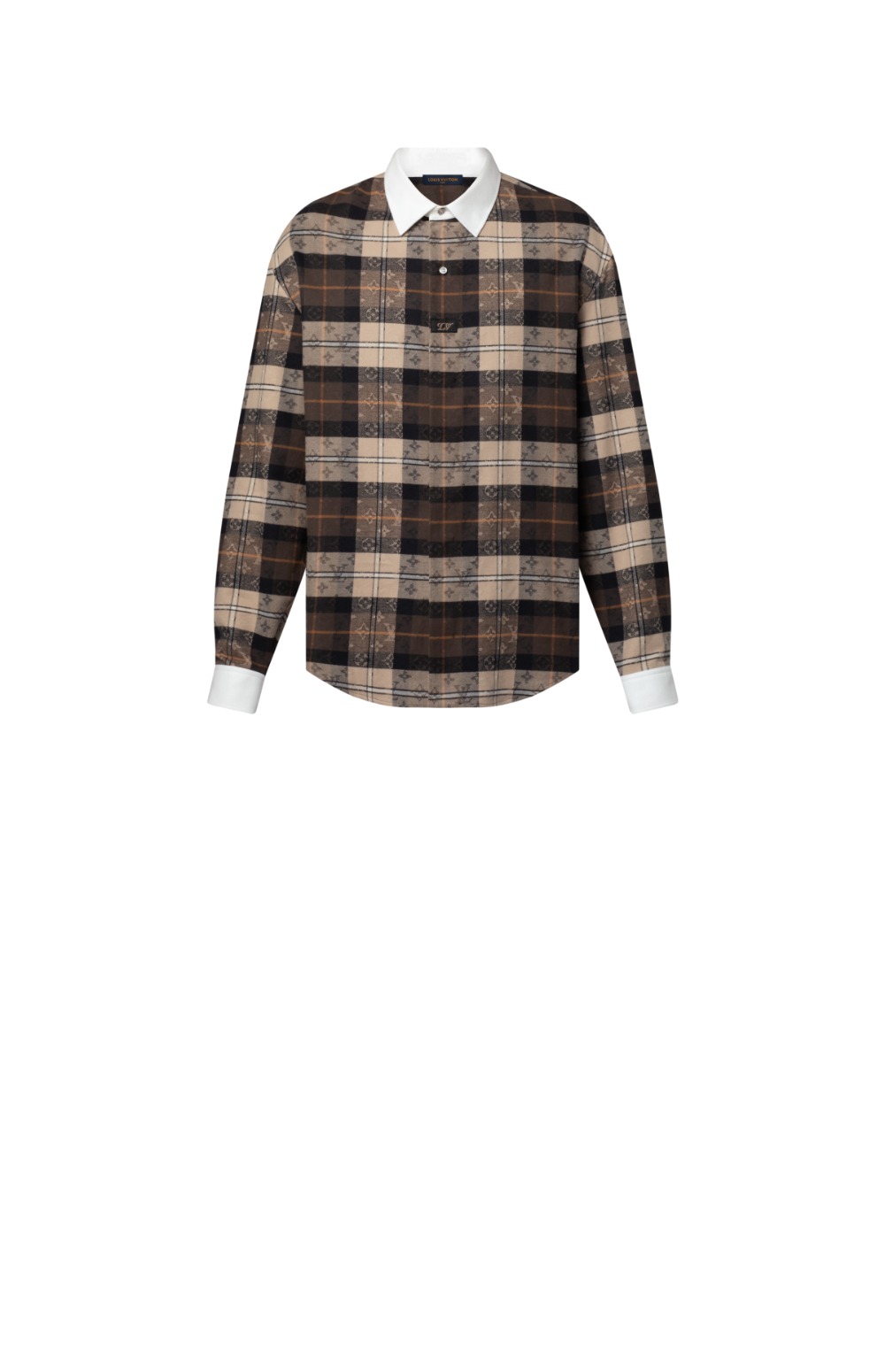 미러급레플리카사이트 | 명품레플리카 전문 쇼핑몰  | 하이퀄 - 모노그램 플란넬 롱 슬리브드 폴로 셔츠 &gt; 루이비통