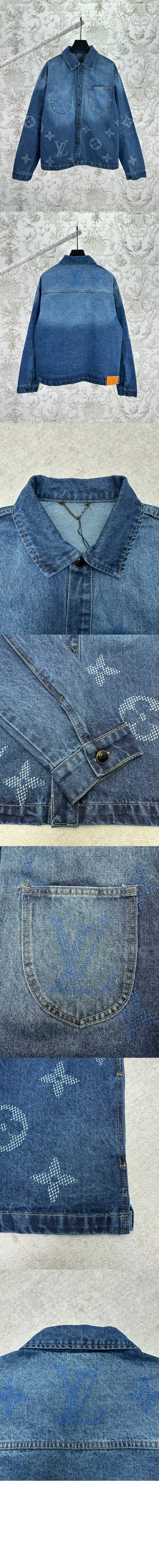 미러급레플리카사이트 | 명품레플리카 전문 쇼핑몰  | 하이퀄 - 모노그램 데님 워크웨어 오버셔츠 &gt; 루이비통