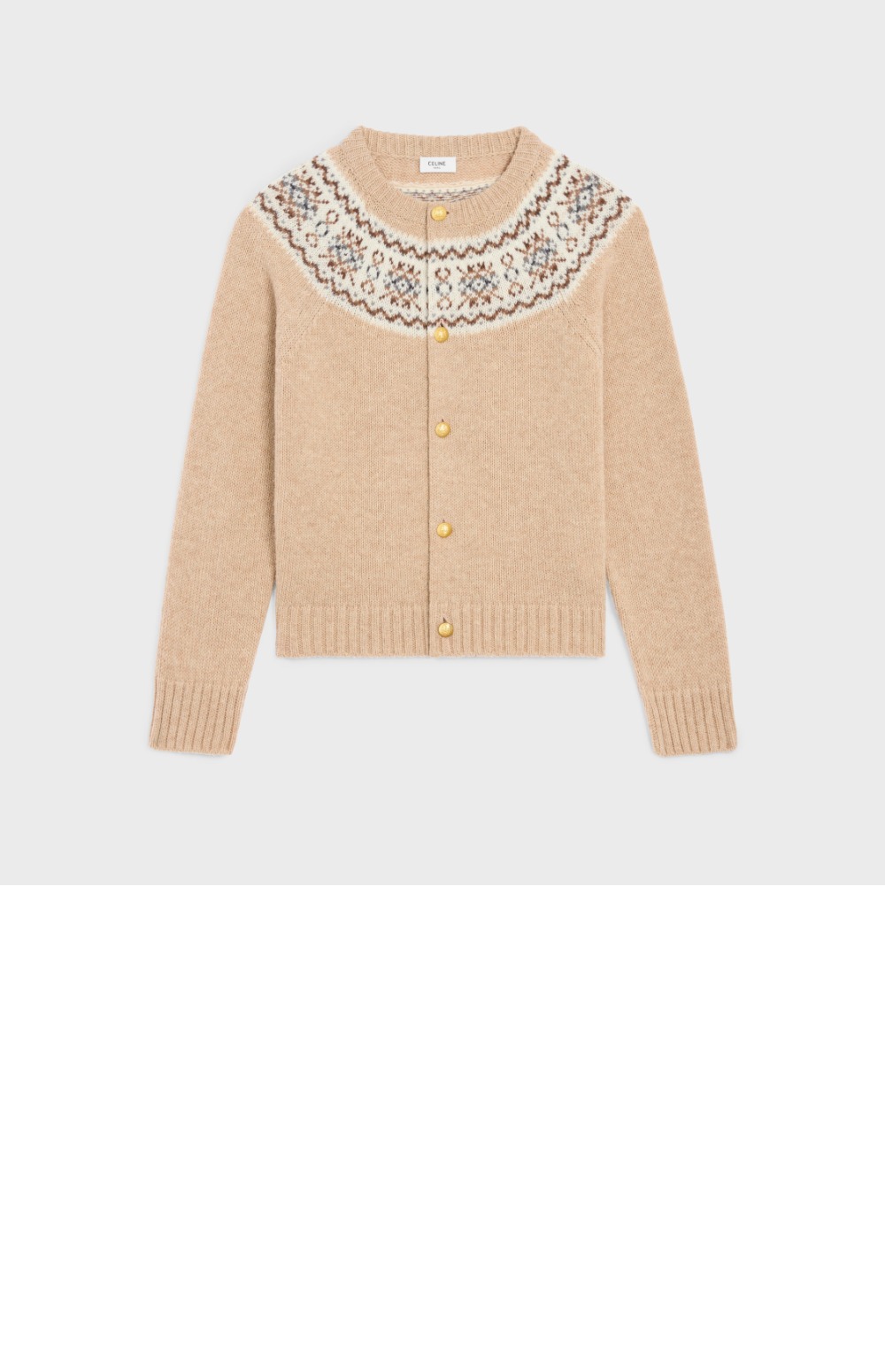 미러급레플리카사이트 | 명품레플리카 전문 쇼핑몰  | 하이퀄 - 가디건 트리옹프 페어 아일 울 &gt; 셀린느