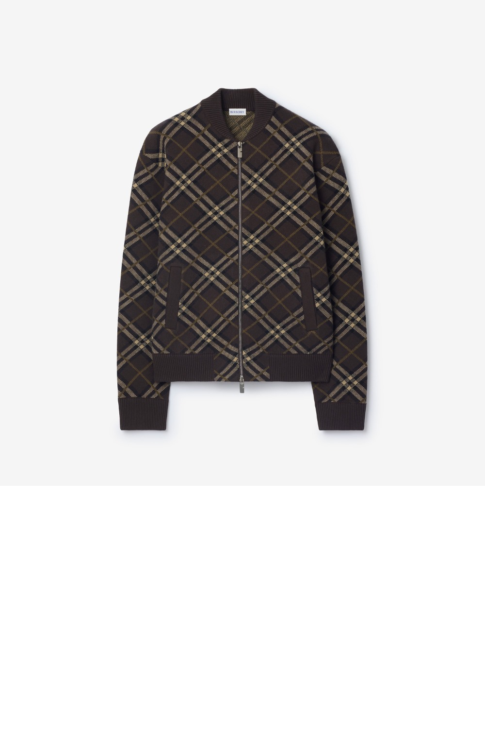 미러급레플리카사이트 | 명품레플리카 전문 쇼핑몰  | 하이퀄 - 체크 울 캐시미어 보머 재킷 &gt; 버버리