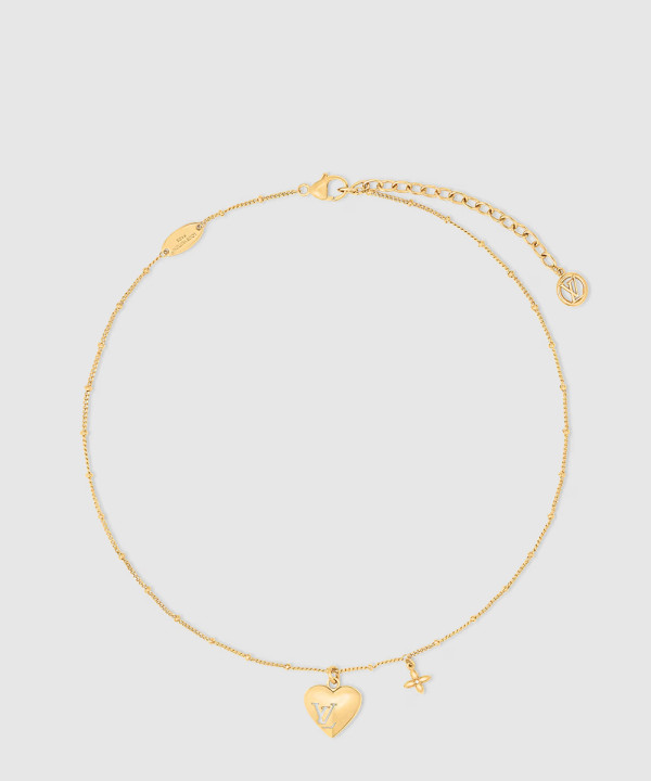 마이 LV 하트 목걸이 M02310