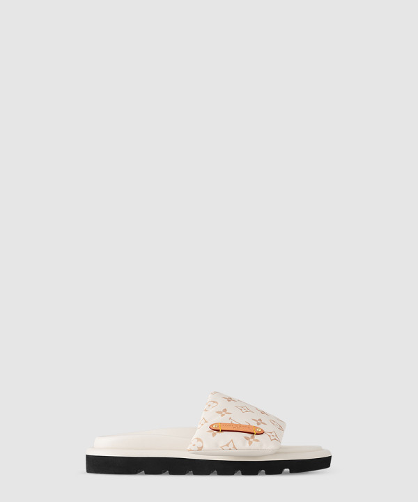 풀 필로우 플랫 컴포트 뮬 1ACJZ8