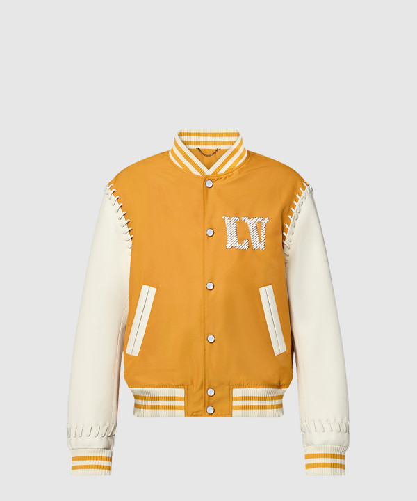 엠브로이더드 바시티 블루종