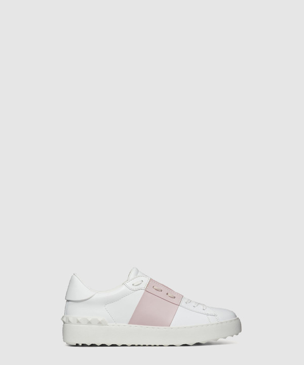 송아지 가죽 스니커즈