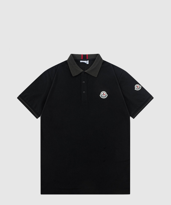 로고 코튼 피케 폴로 셔츠