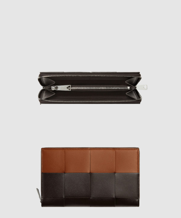 카세트 지퍼-어라운드 지갑 748054