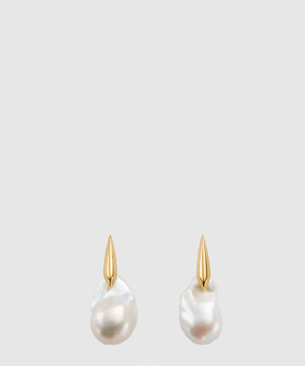 라지 Pearl 이어링 786155