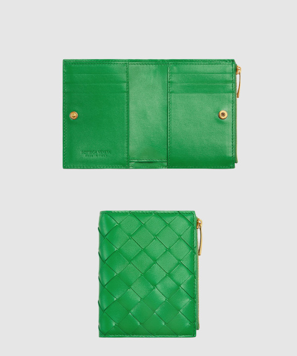 스몰 인트레치아토 폴더형 지갑 742330