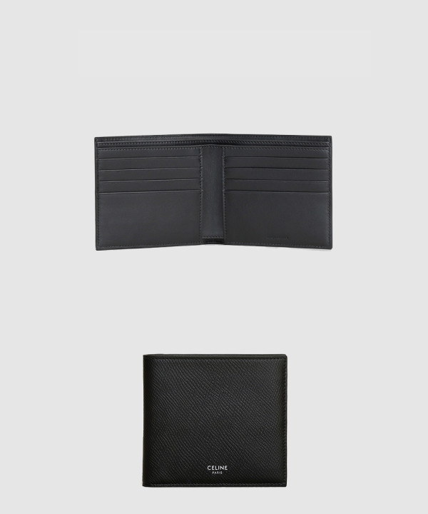 2단 지갑 그레인 카프스킨 10B653