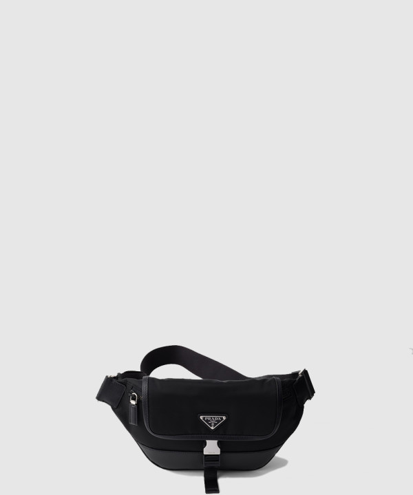 리나일론 및 사피아노 가죽 숄더백 2VH176