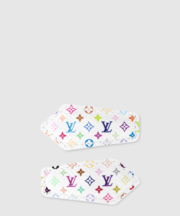 LV x TM 모노그램 멀티컬러 미니 LV 백스테이지 헤어 클립 M02496