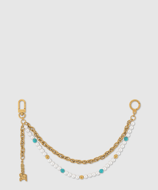 펄 (Pearls) 체인 벨트 & 백 참 M02097