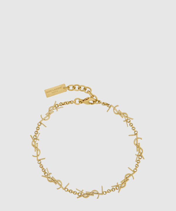 메탈 소재의 CASSANDRE 멀티 참 브레이슬릿 757664