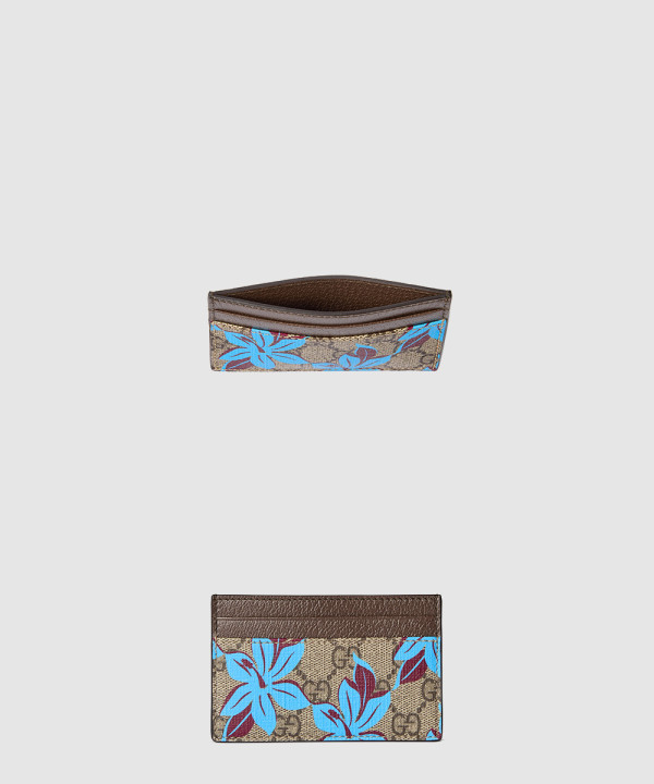 GG 플라워 카드 지갑 841149