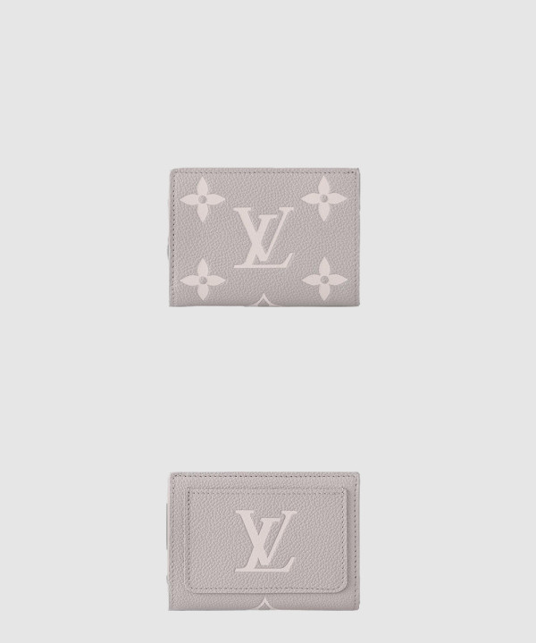 메탈 하드웨어 소가죽 지갑 M14153