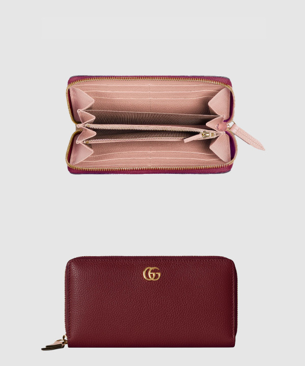 GG 마르몽 장지갑 레더 456117