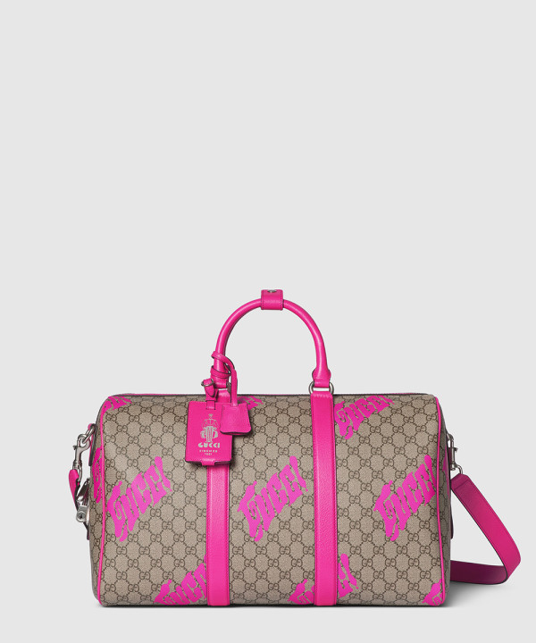 프린트 디테일 미디엄 더플백 ‎834962