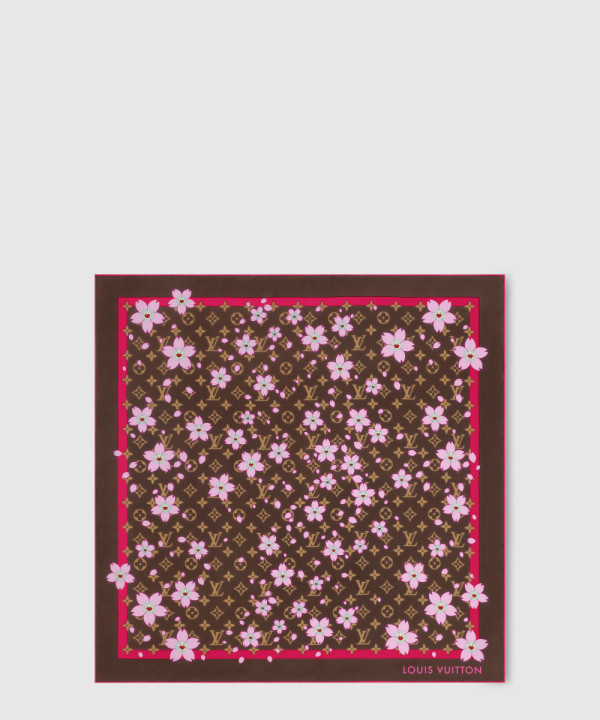 LV x TM 모노그램 체리 블라썸 스퀘어 90 M96102