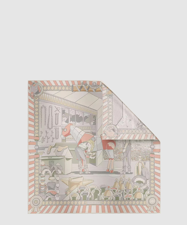 Pony Pit Stop 더블 페이스 스카프 90