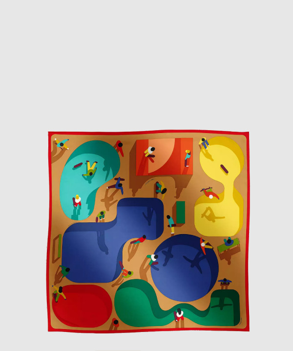 Figures Libres 스카프 90