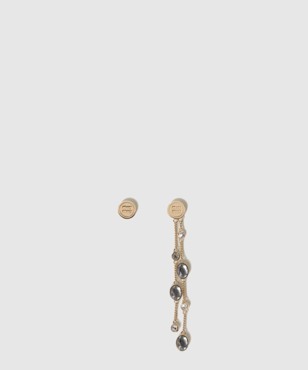 비대칭 금속 귀걸이 5IO128