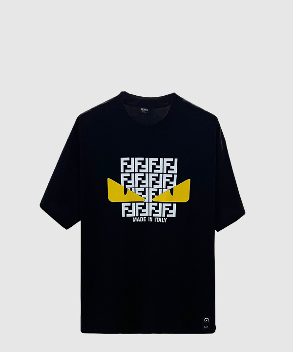 몬스터 로고 프린트 반팔