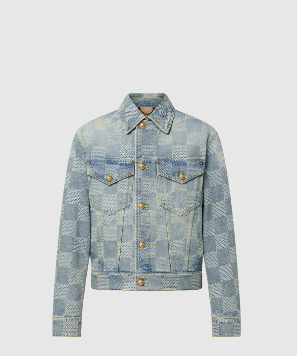 다미에 클래식 데님 재킷