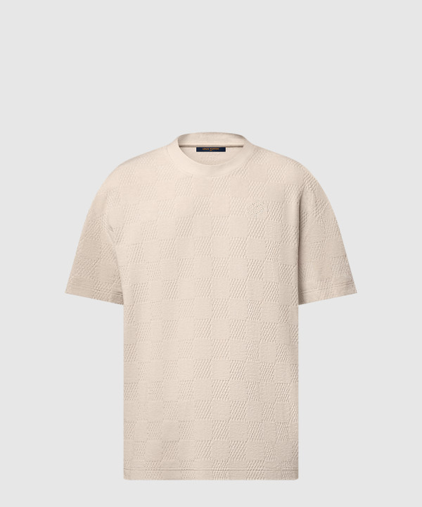 다미에 프렌치 테리 티셔츠