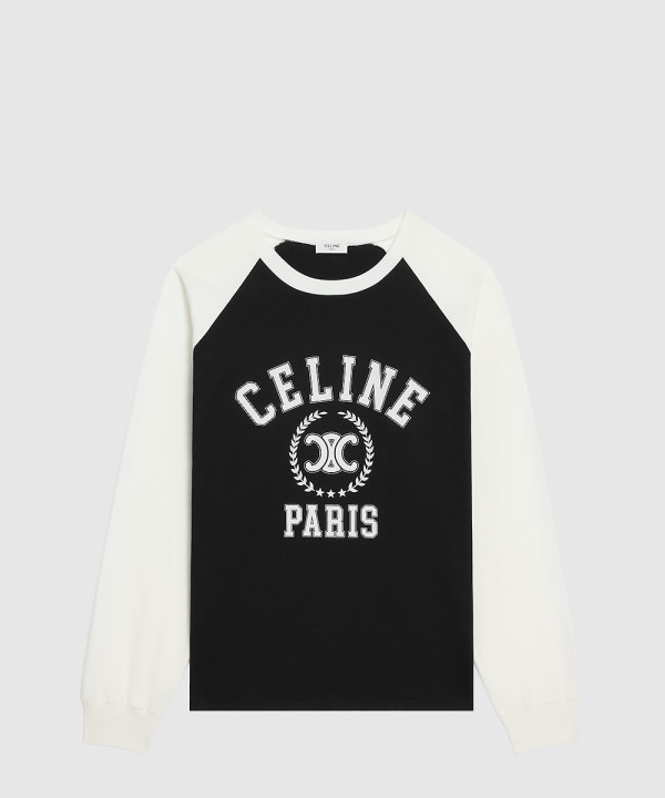 루즈 티셔츠 코튼 저지