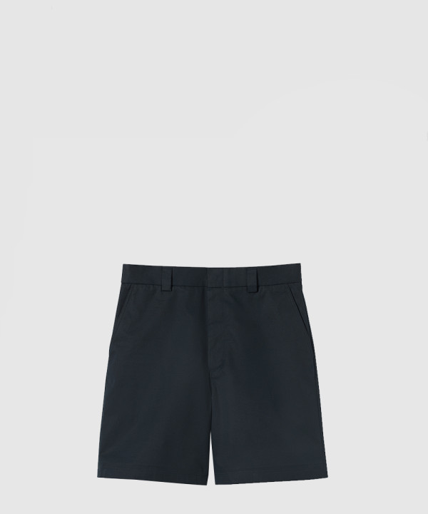 웹 디테일 더블 코튼 트윌 쇼츠