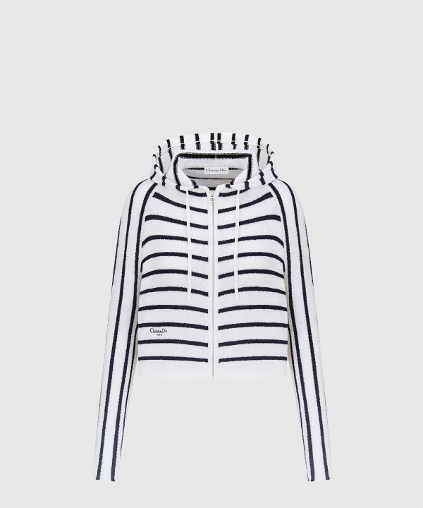 후드 지퍼 가디건