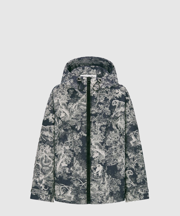 Dioriviera 방수 후드 재킷