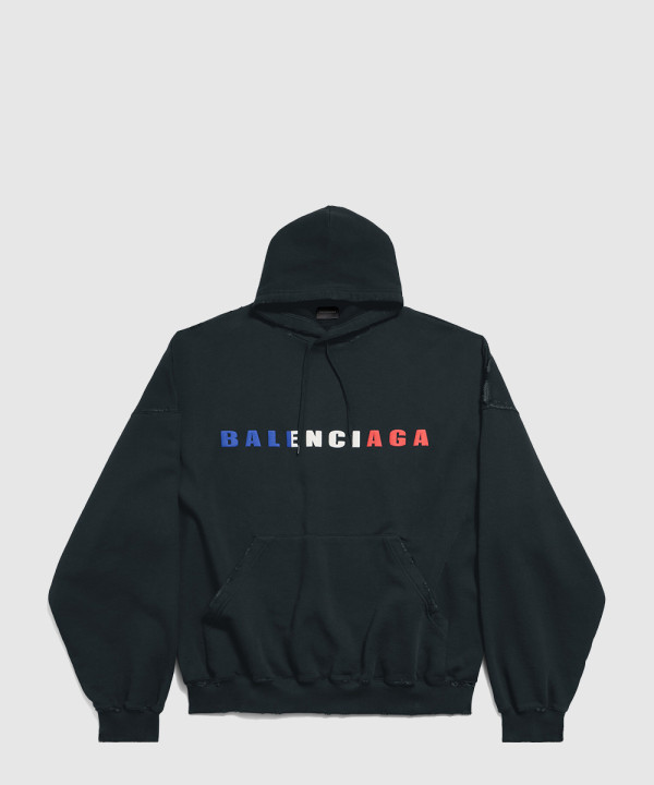 프랑스 라지 핏 후디