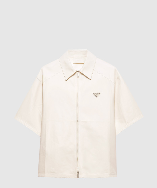 나파 가죽 셔츠