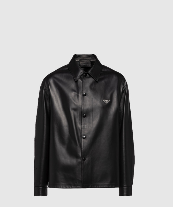 나파 가죽 셔츠