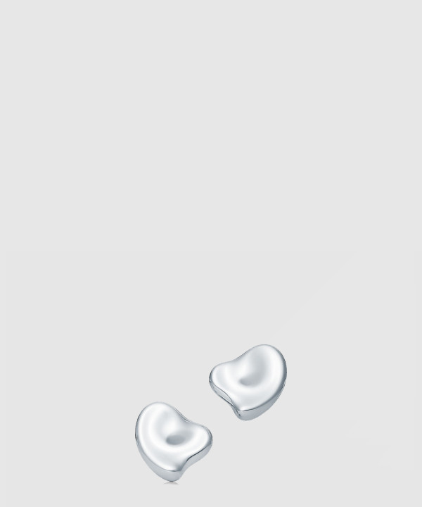 풀 하트 귀걸이