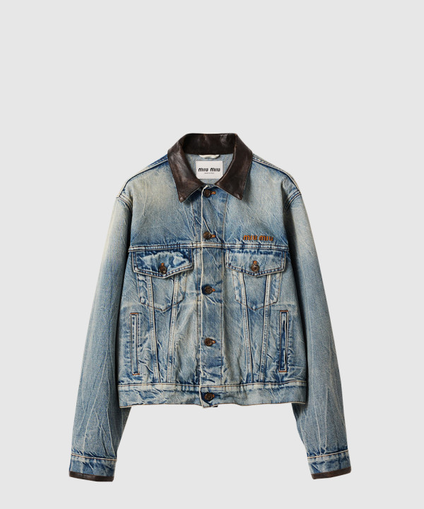 데님 블루종 재킷