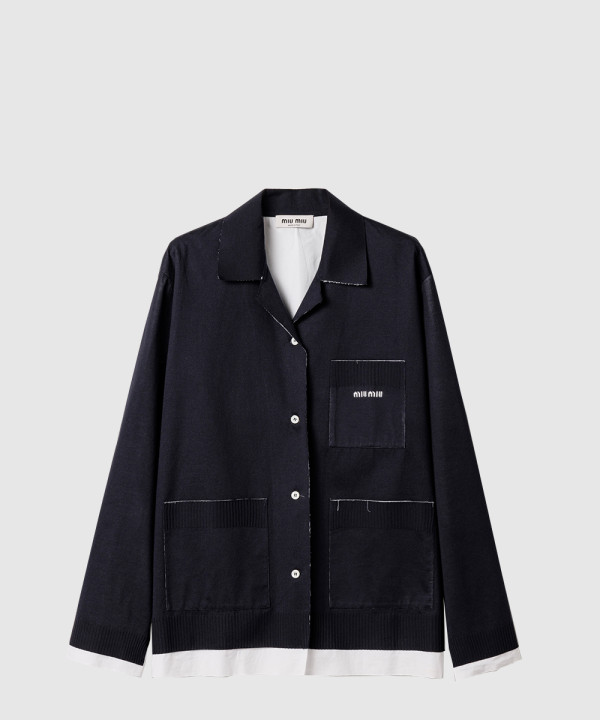 니트 및 포플린 셔츠