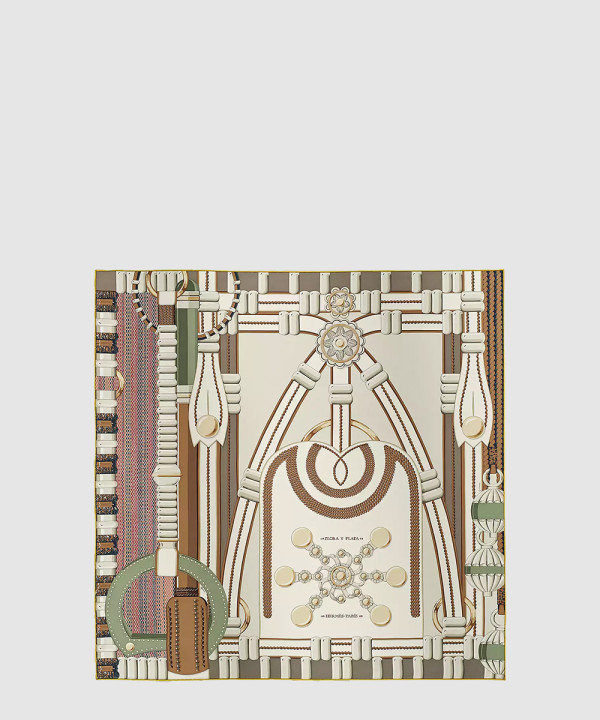 Flora y Plata 스카프 90